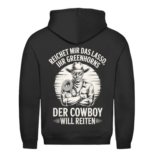 Der Cowboy will reiten – Western Hoodie