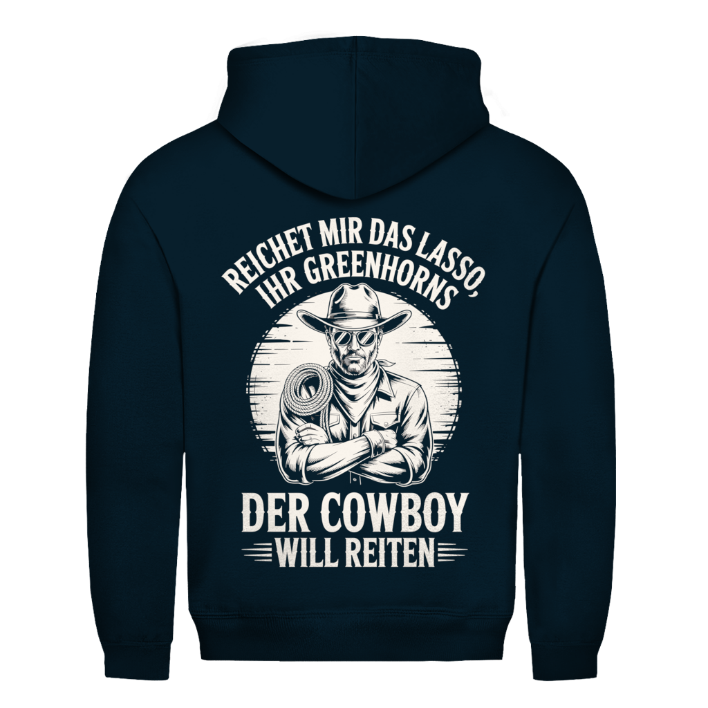 Der Cowboy will reiten – Western Hoodie