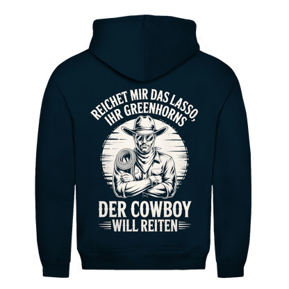 Der Cowboy will reiten – Western Hoodie
