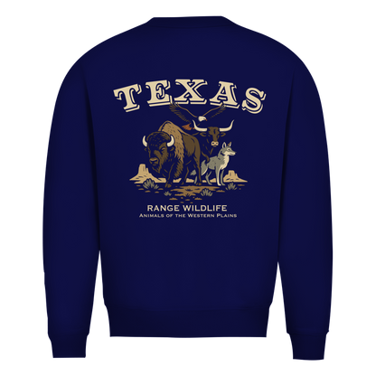 Bison & Longhorn – Western Sweatshirt