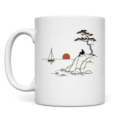 Erholung am Meer - Tasse