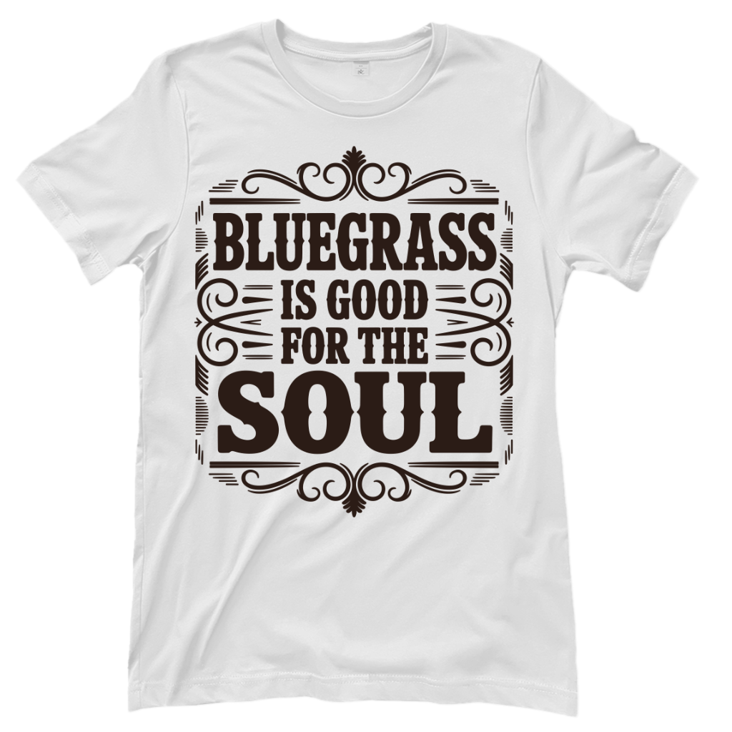 Bluegrass Soul – Countrymusik T‑Shirt