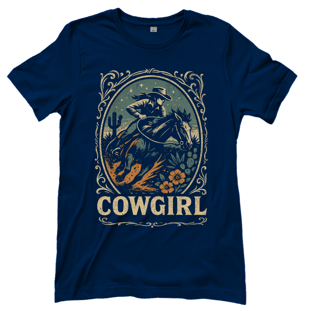 Cowgirl Rodeo – Western T‑Shirt