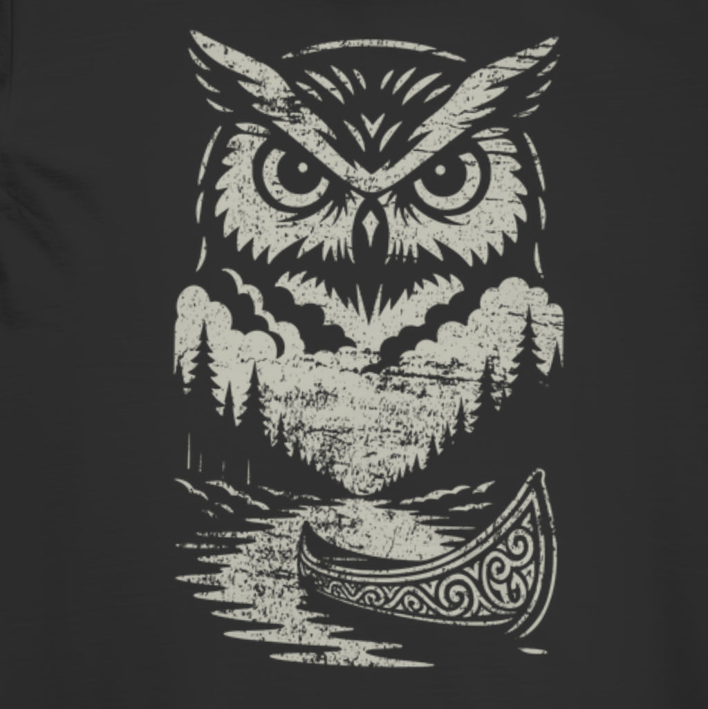 Owl - Damen Premium Bio T-Shirt