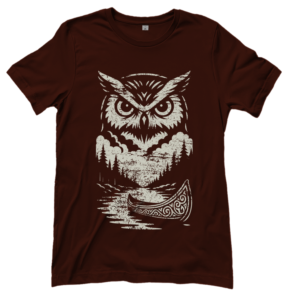 Eule & Kanu – Western T‑Shirt