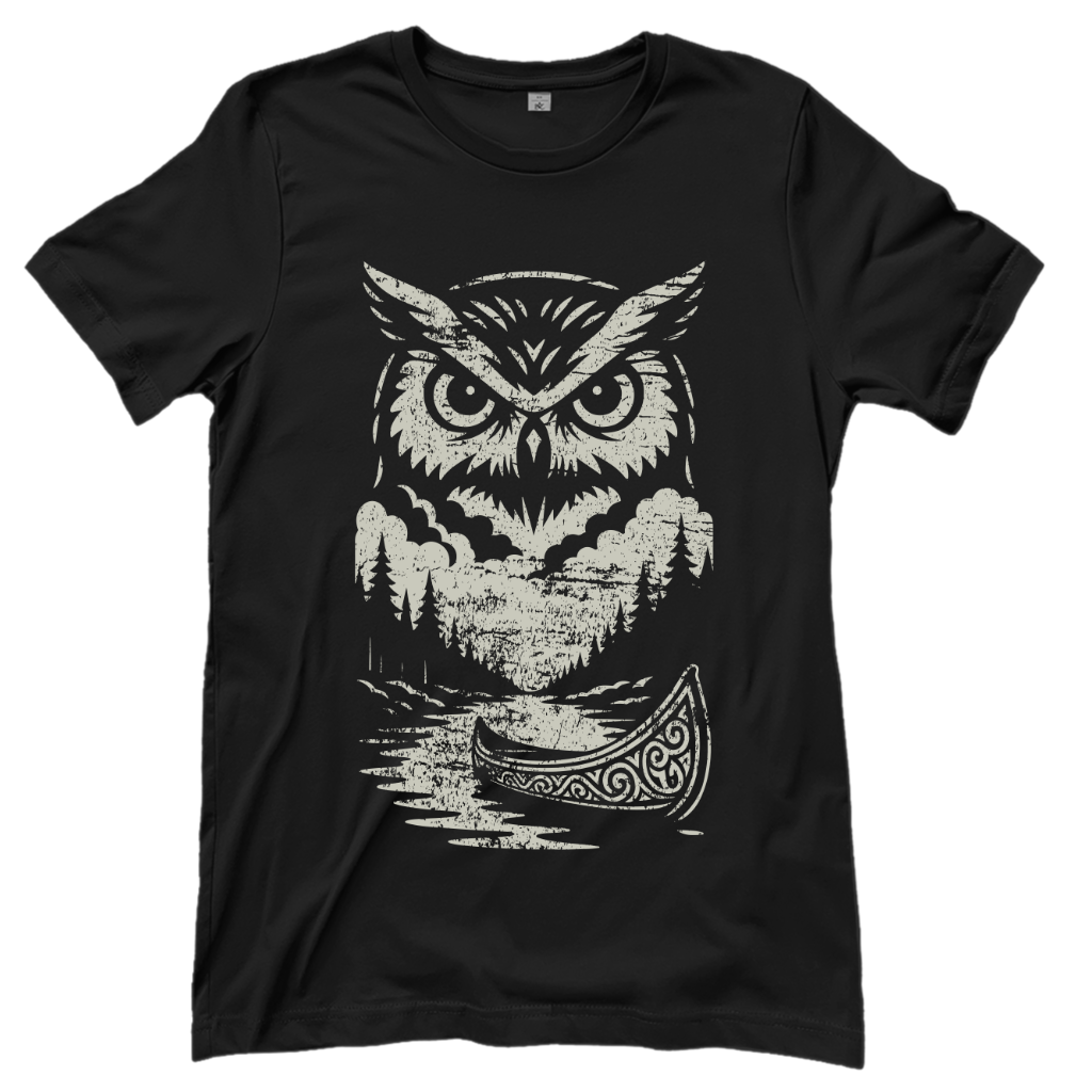 Eule & Kanu – Western T‑Shirt