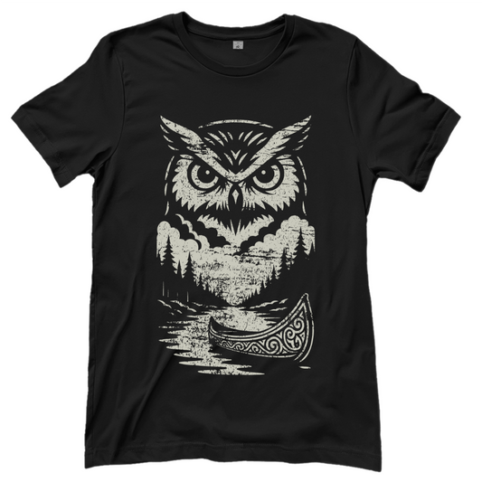 Eule & Kanu – Western T‑Shirt