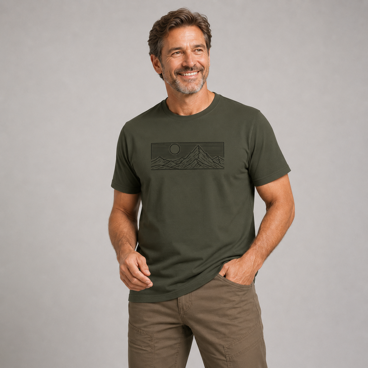 Berglandschaft – Wander T-Shirt
