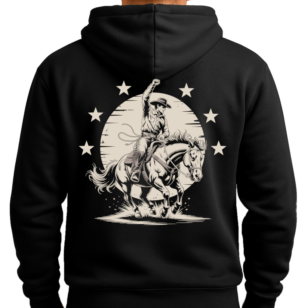 Cowboy  - Herren Premium Bio Hoodie