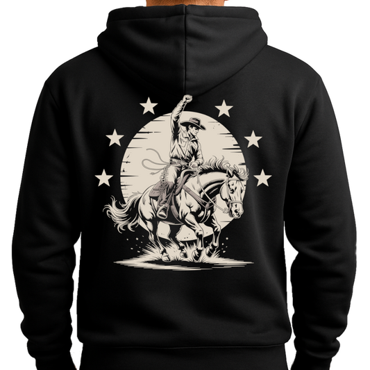 Cowboy  - Herren Premium Bio Hoodie