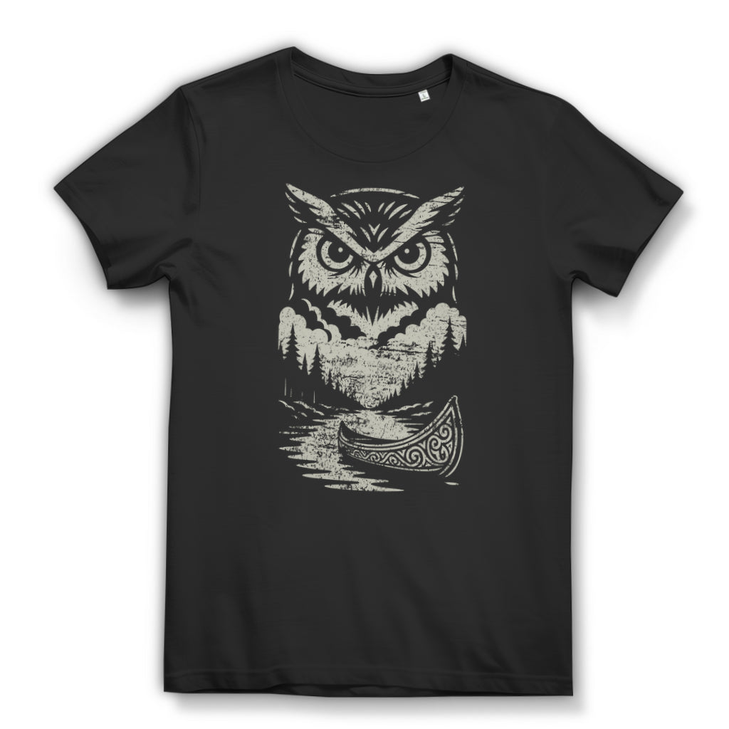 Owl - Damen Premium Bio T-Shirt