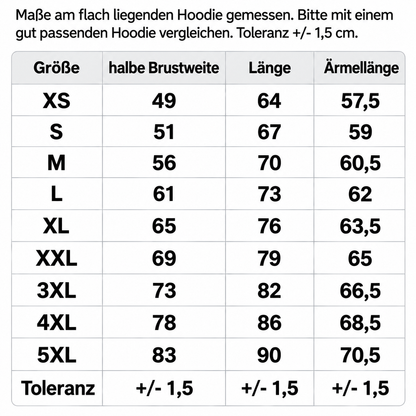 Schädelmotiv – Western Hoodie