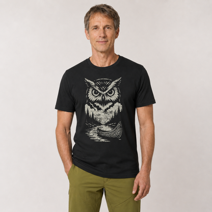 Eule & Kanu – Natur T-Shirt