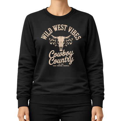 Cowboy Country – Western Sweatshirt