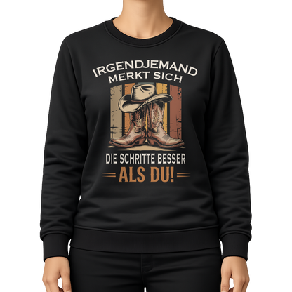 Schritte besser – Line Dance Sweatshirt