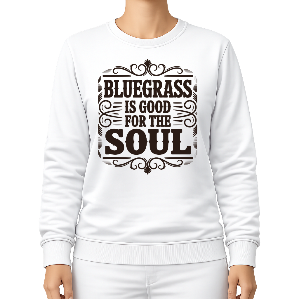 Bluegrass Soul – Countrymusik Sweatshirt