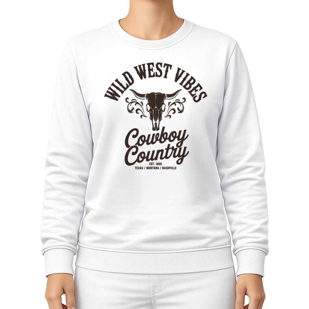 Cowboy Country – Western Sweatshirt