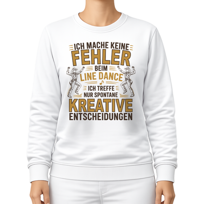 Keine Fehler – Line Dance Sweatshirt