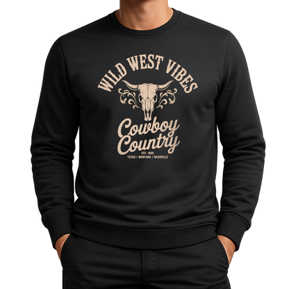 Cowboy Country – Western Sweatshirt