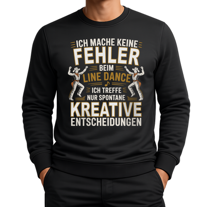 Keine Fehler – Line Dance Sweatshirt