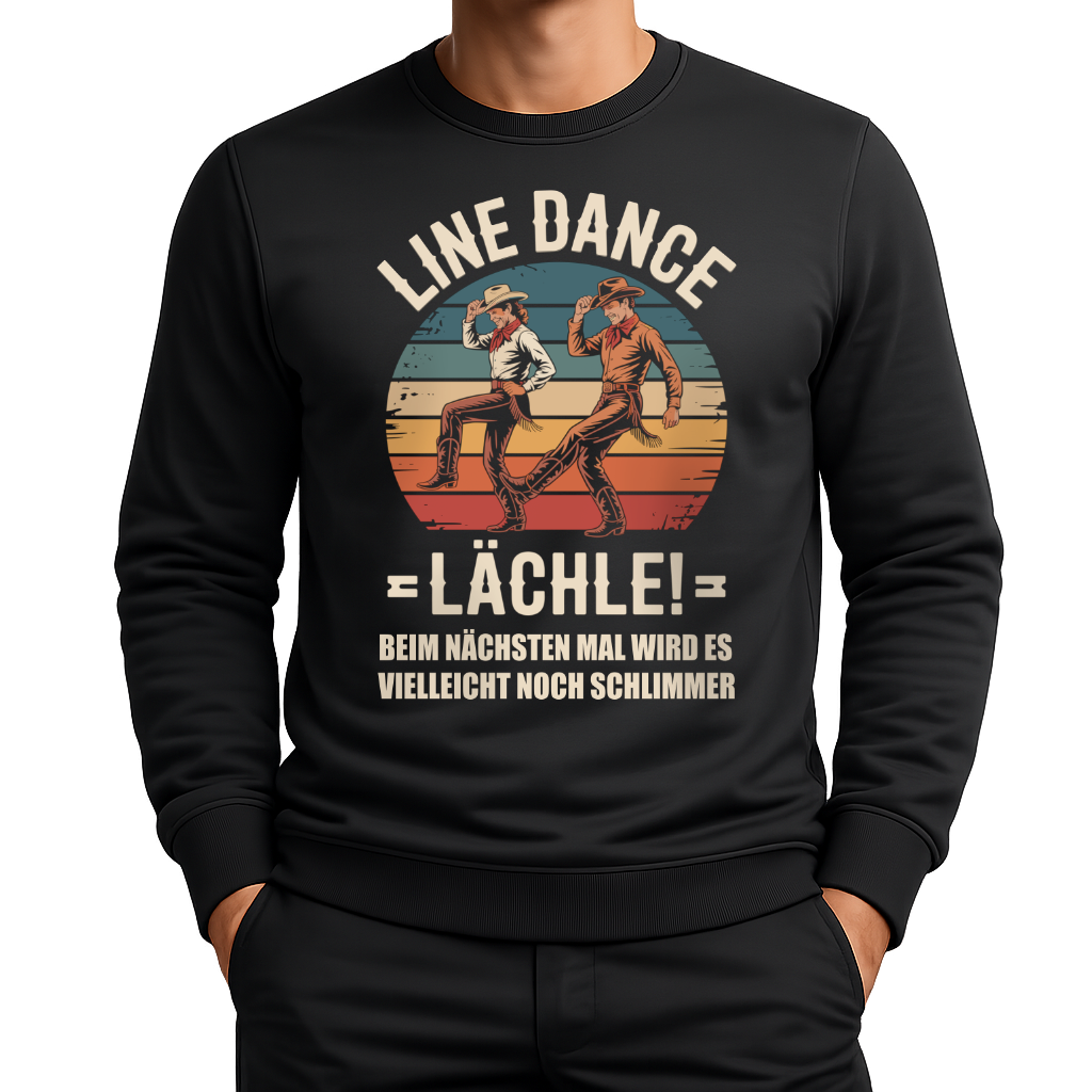 Lächle! – Line Dance Sweatshirt