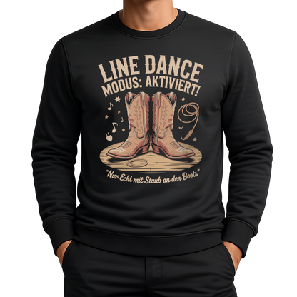 Modus aktiviert – Line Dance Sweatshirt