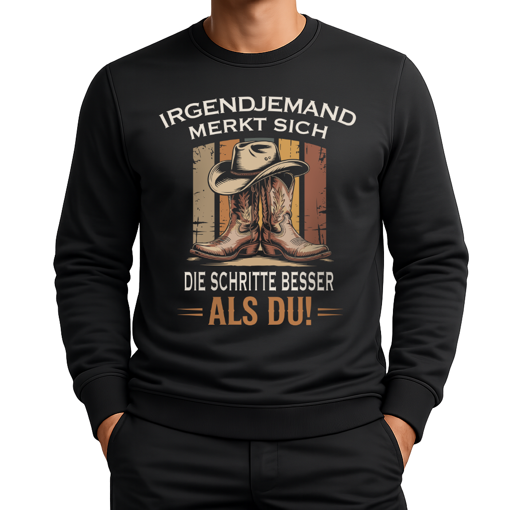 Schritte besser – Line Dance Sweatshirt