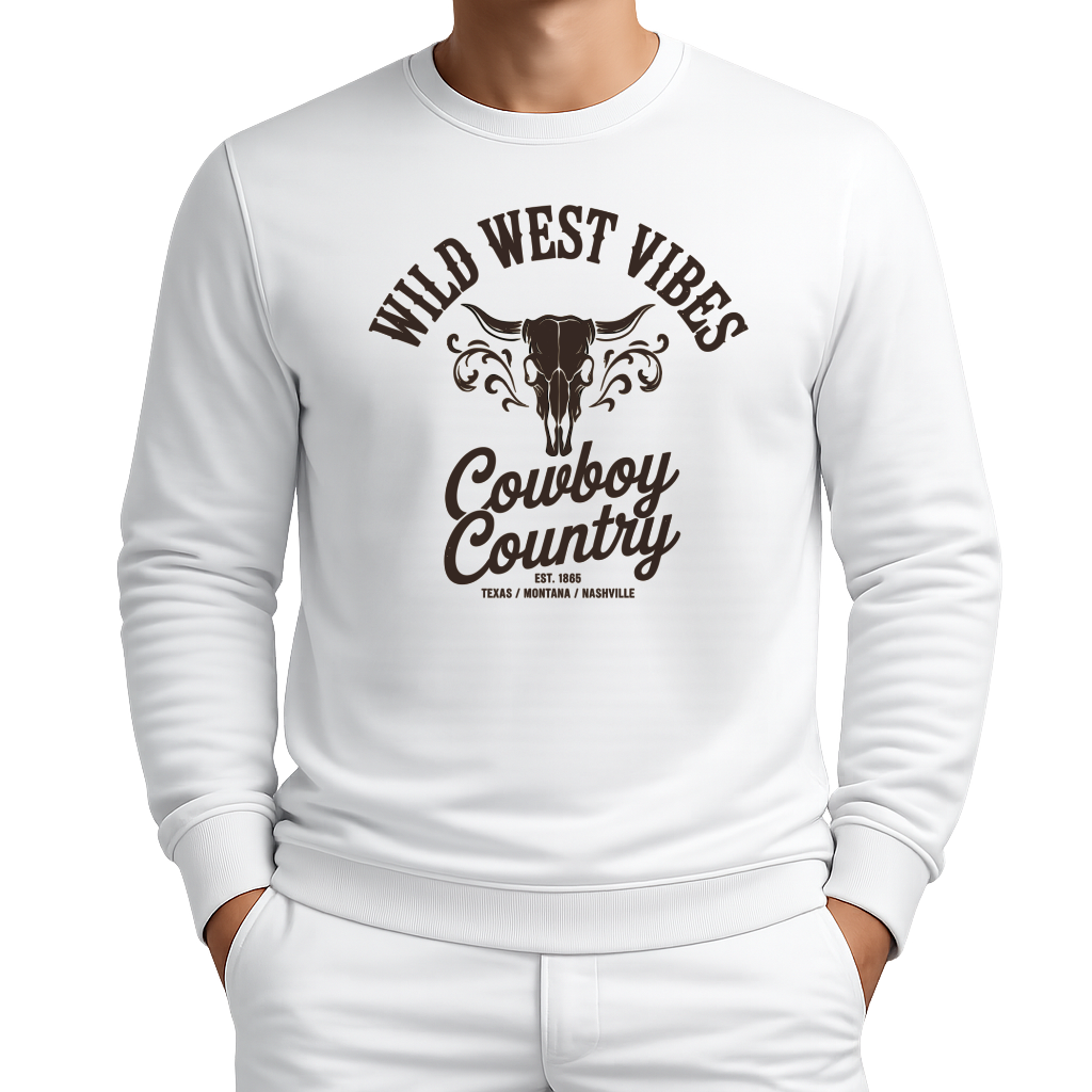 Cowboy Country – Western Sweatshirt