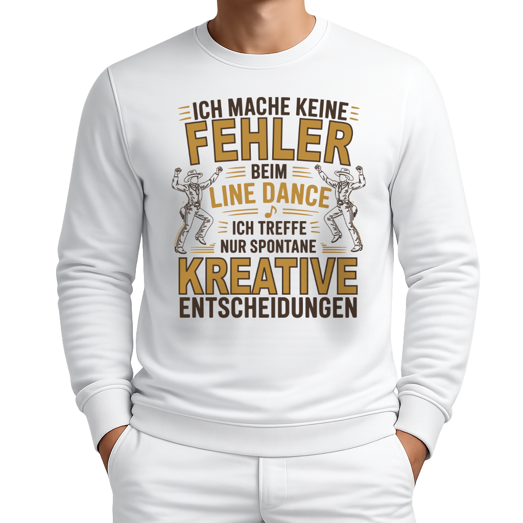 Keine Fehler – Line Dance Sweatshirt