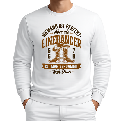 Niemand ist perfekt – Line Dance Sweatshirt