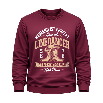 Niemand ist perfekt – Line Dance Sweatshirt