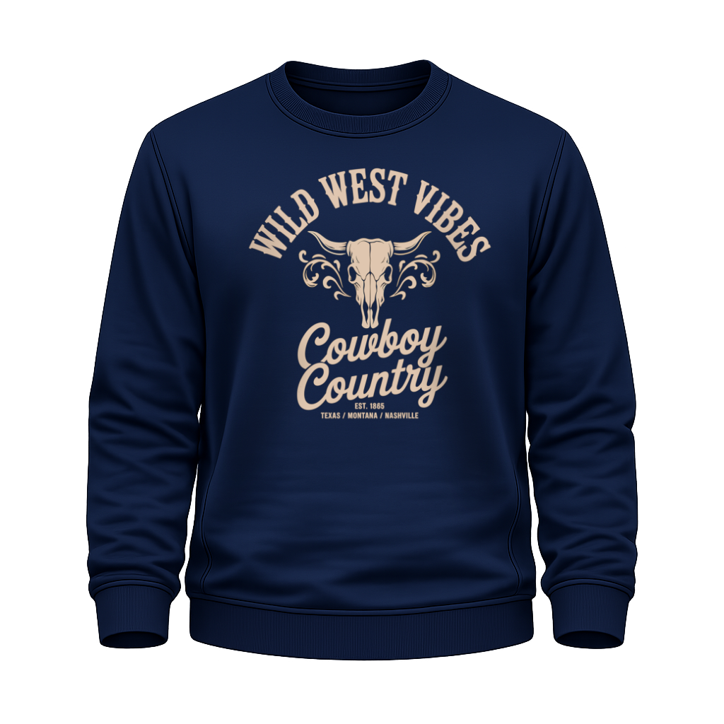 Cowboy Country – Western Sweatshirt