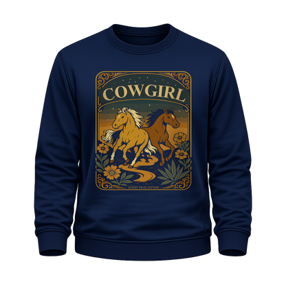Cowgirl Pferde – Western Sweatshirt