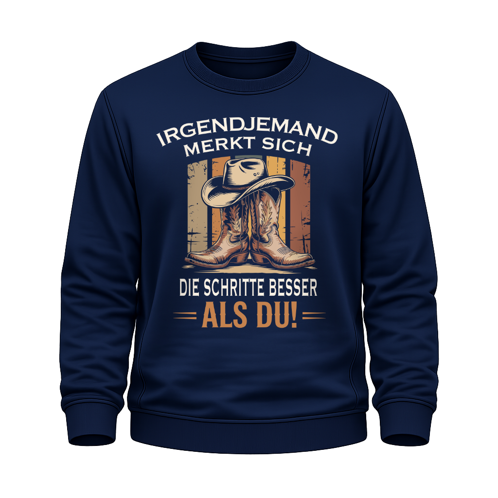 Schritte besser – Line Dance Sweatshirt