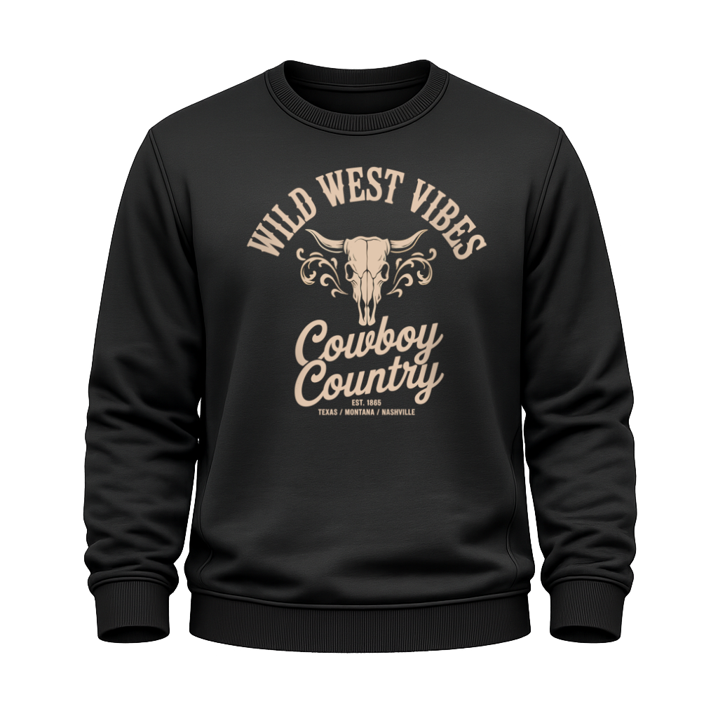 Cowboy Country – Western Sweatshirt