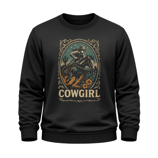 Cowgirl Rodeo – Western Sweatshirt