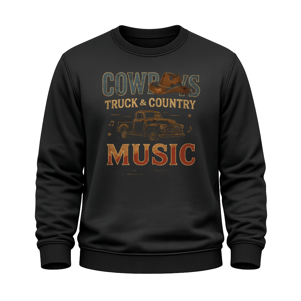 Truck & Country – Countrymusik Sweatshirt