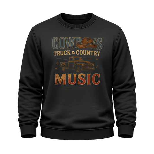Truck & Country – Countrymusik Sweatshirt