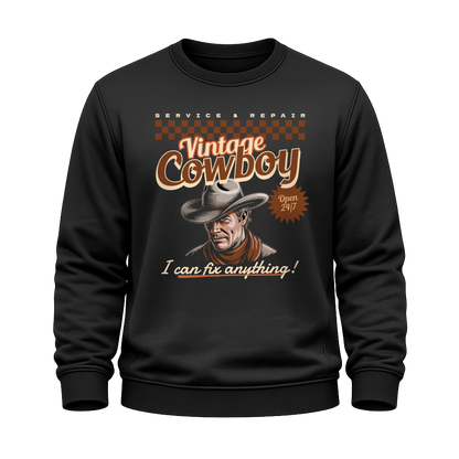 Vintage Cowboy – Western Sweatshirt