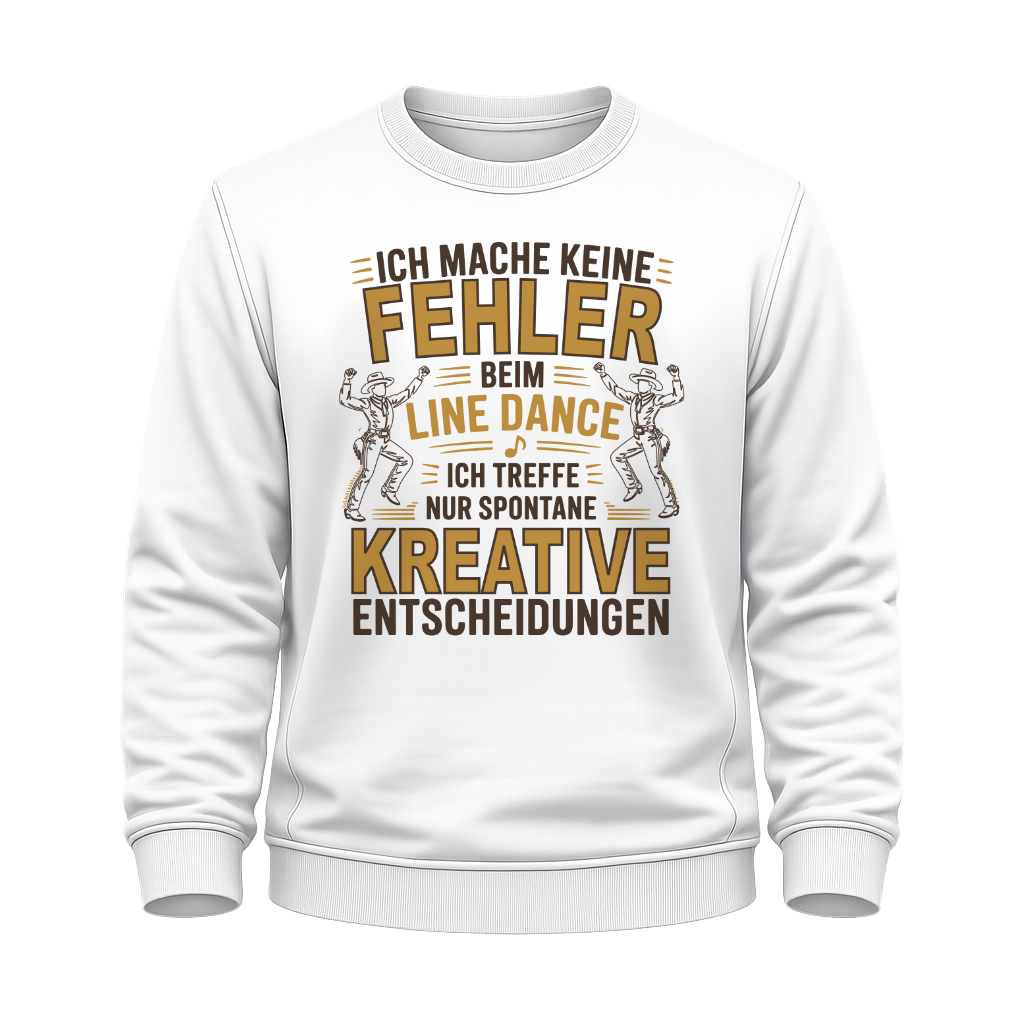 Keine Fehler – Line Dance Sweatshirt