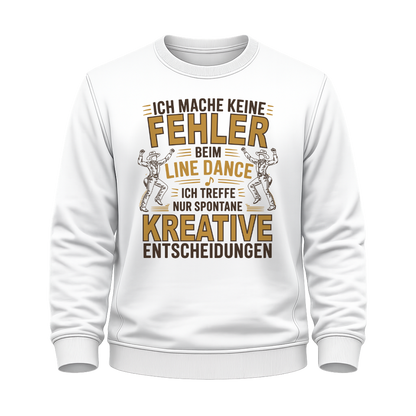Keine Fehler – Line Dance Sweatshirt