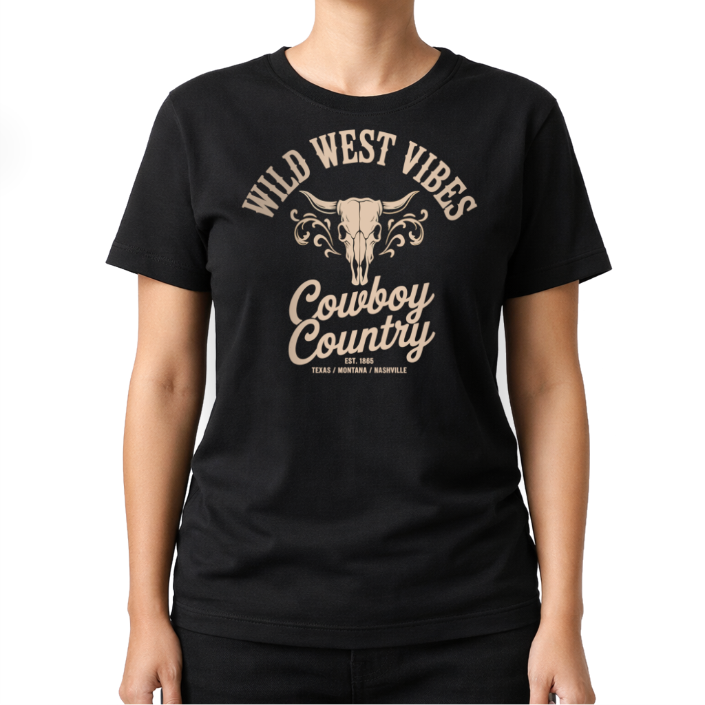 Cowboy Country – Western T‑Shirt