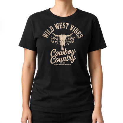 Cowboy Country – Western T‑Shirt