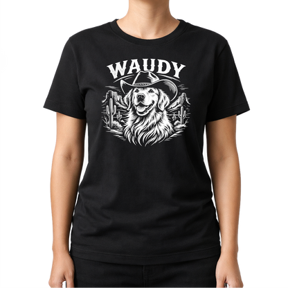 Cowboy Hund – Western T‑Shirt