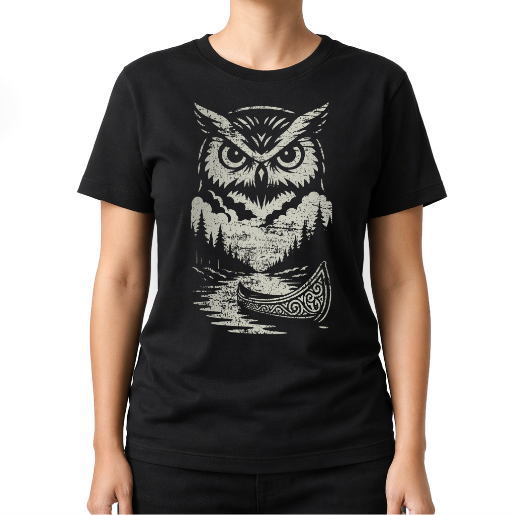 Eule & Kanu – Western T‑Shirt