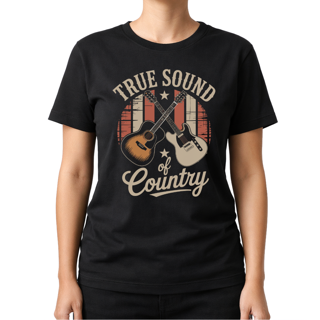 True Sound – Countrymusik T‑Shirt