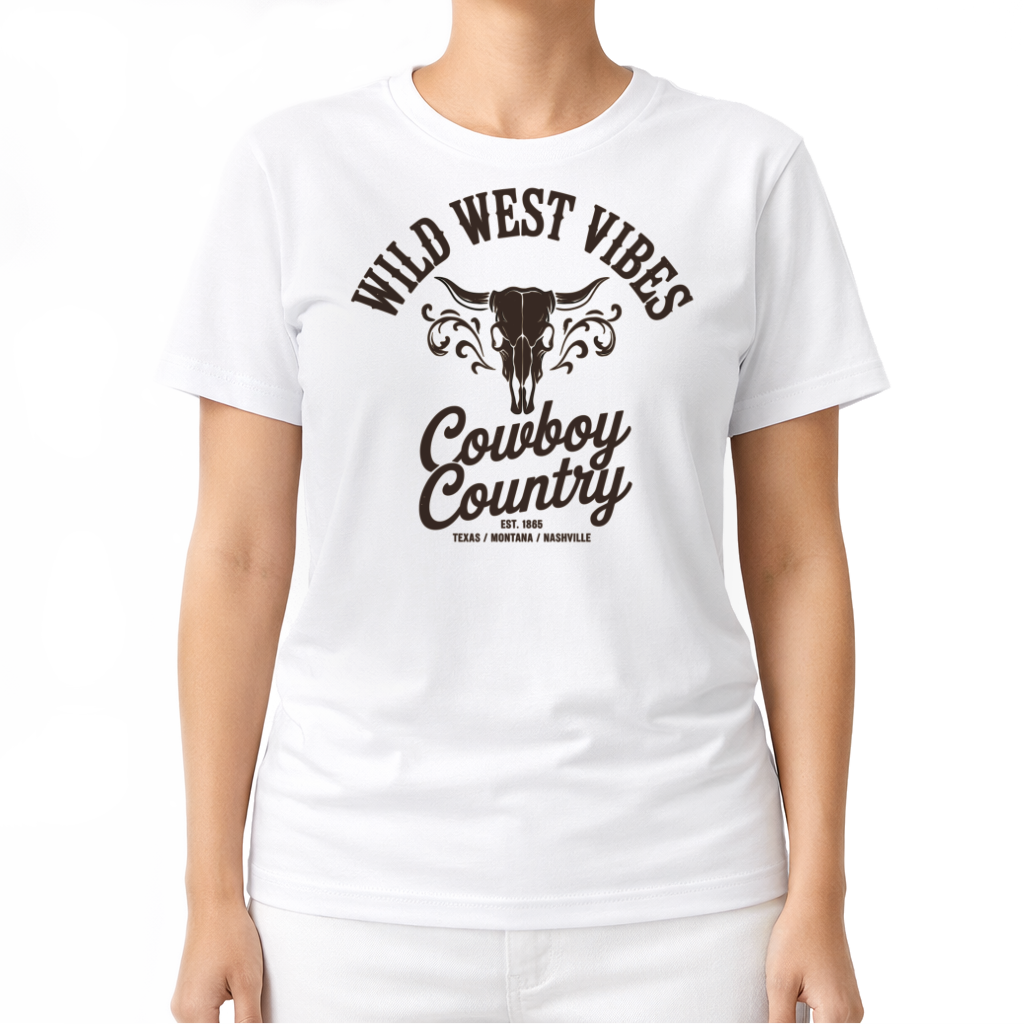 Cowboy Country – Western T‑Shirt