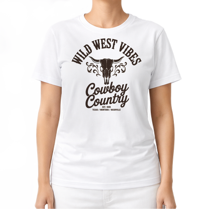 Cowboy Country – Western T‑Shirt