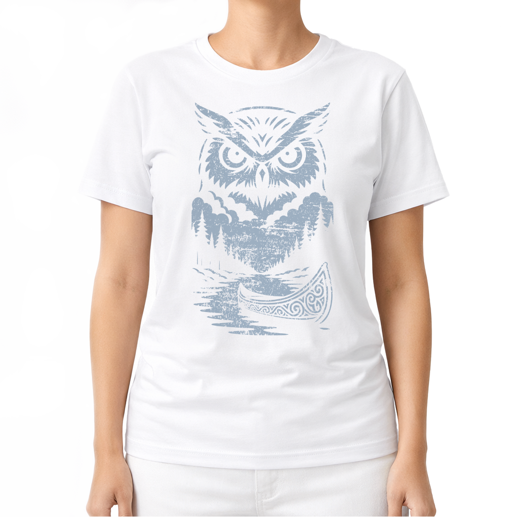Eule & Kanu – Western T‑Shirt