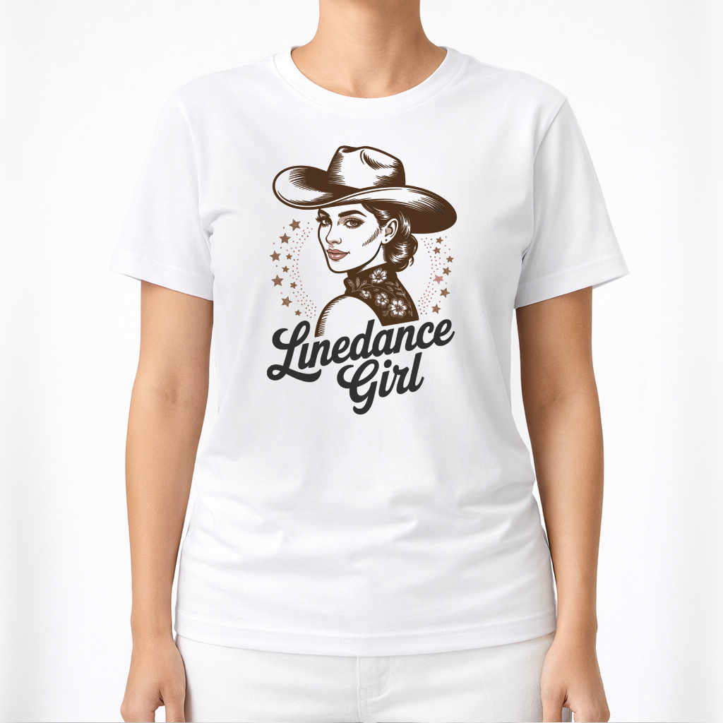 Linedance Girl – Line Dance T‑Shirt